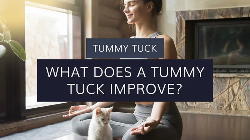 what does a tummy tuck improve?